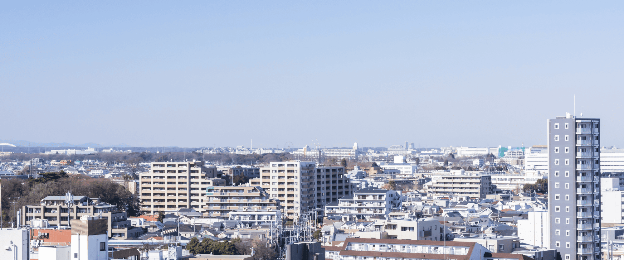 国分寺の街並み